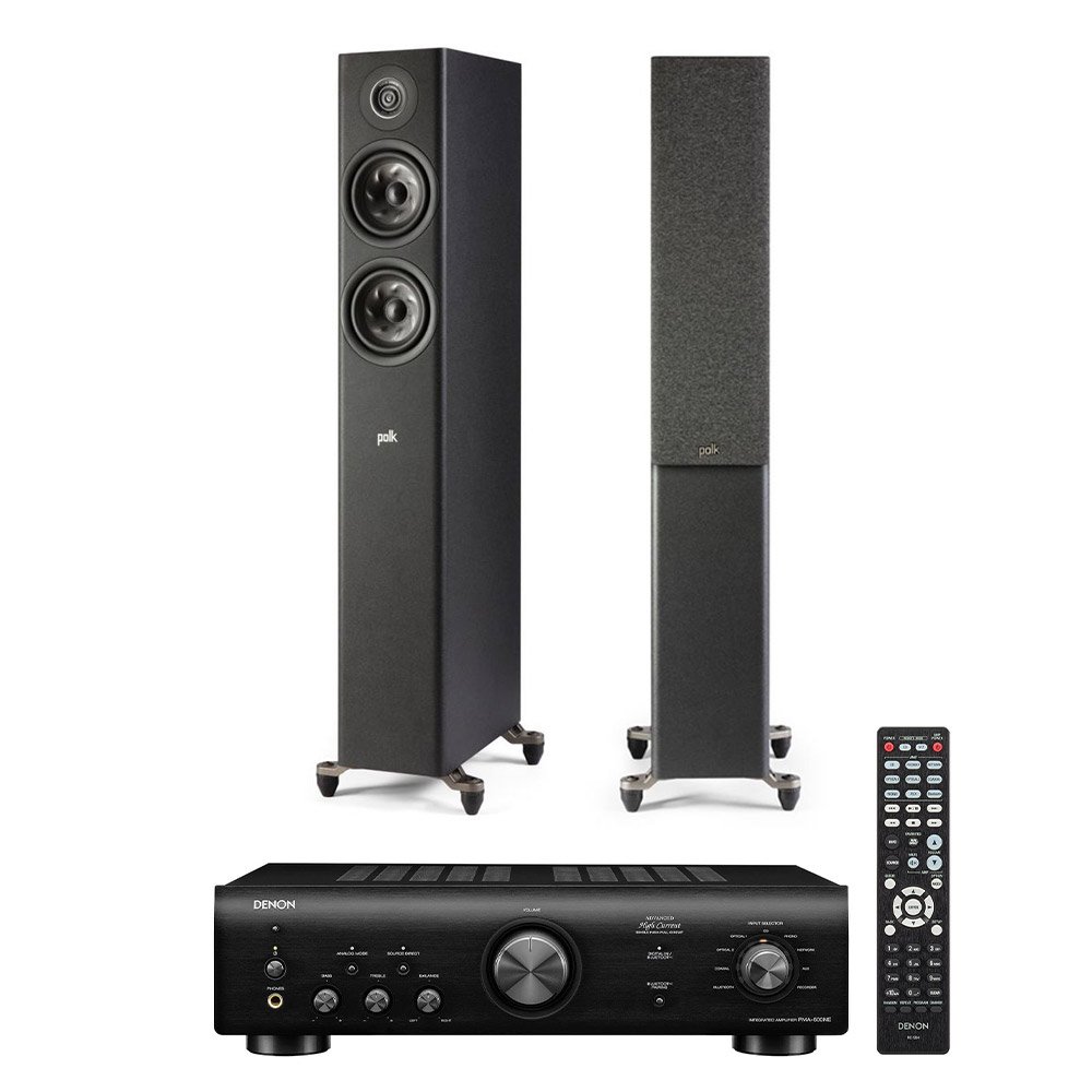 Стерео комплект Polk Audio Reserve R500 + Denon PMA-600NE
