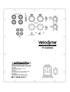 Сабвуфер Velodyne VI-Q 12 White