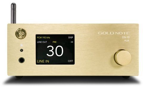 Мережевий стример-ЦАП Gold Note DS-10 Plus Gold