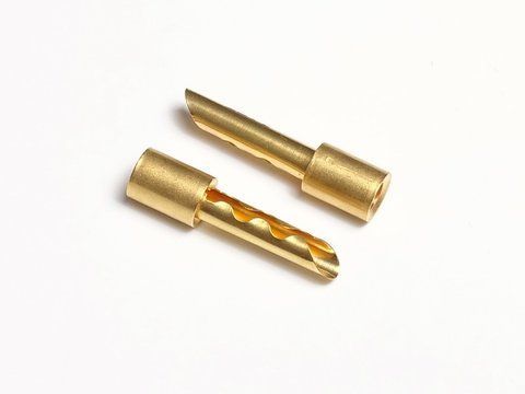 Акустичні роз'єми TTAF Gold Crimp Banana