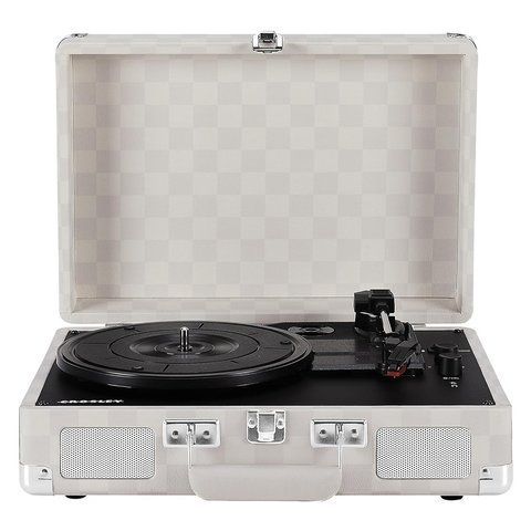 Проигрыватель винила Crosley Cruiser Deluxe Almond Checkerboard