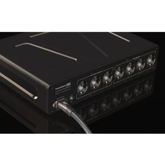 Фільтр мережі AudioQuest PQ-303 Black SCHUKO