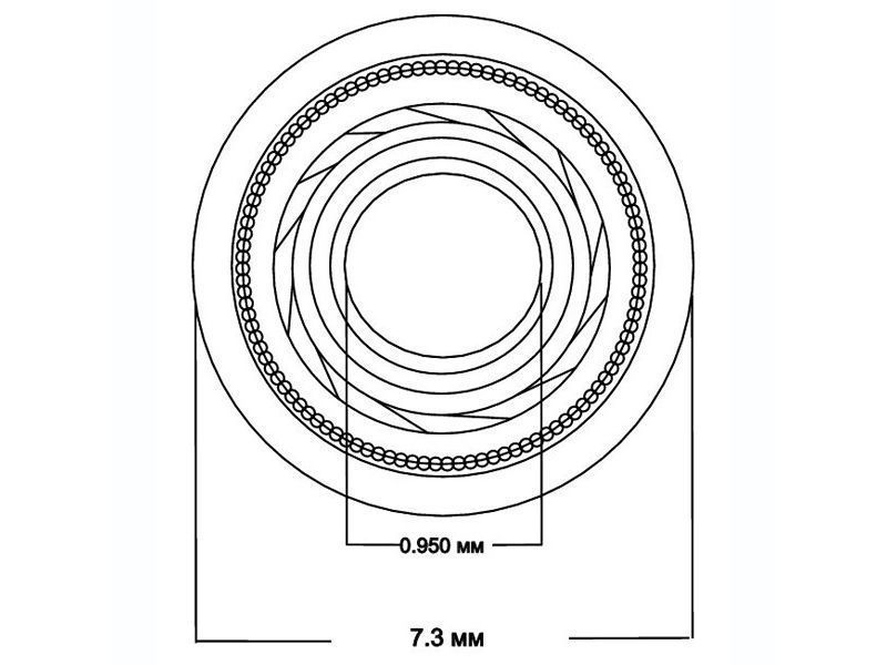 Міжблочний кабель Van den Hul RCA NAME 0,8 meter