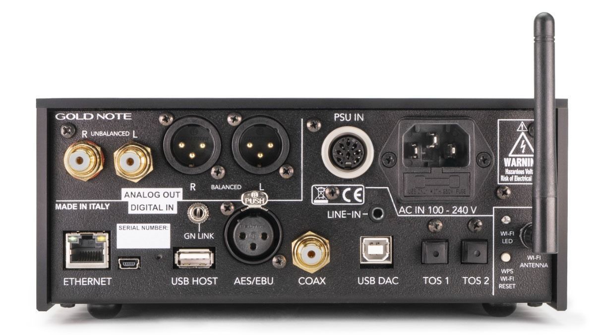 Мережевий стример-ЦАП Gold Note DS-10 Plus Black