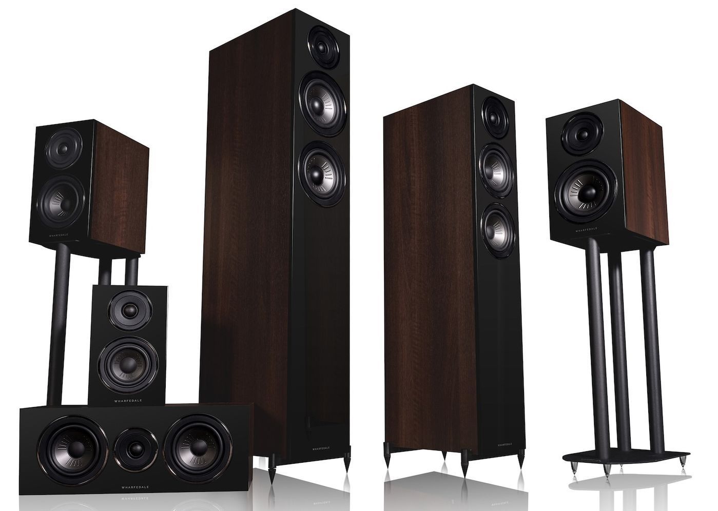 Підлогова акустика Wharfedale Diamond 12.4 Walnut Pearl