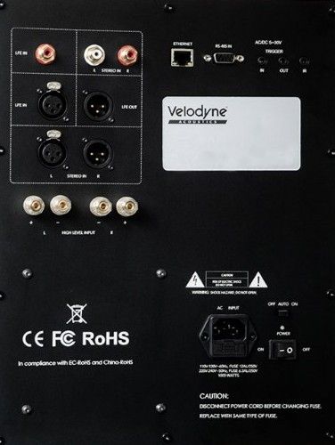 Сабвуфер Velodyne SPL-X 8 Black Glossy