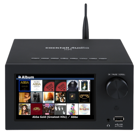 Сетевой стример/ЦАП Cocktail Audio X14 Black