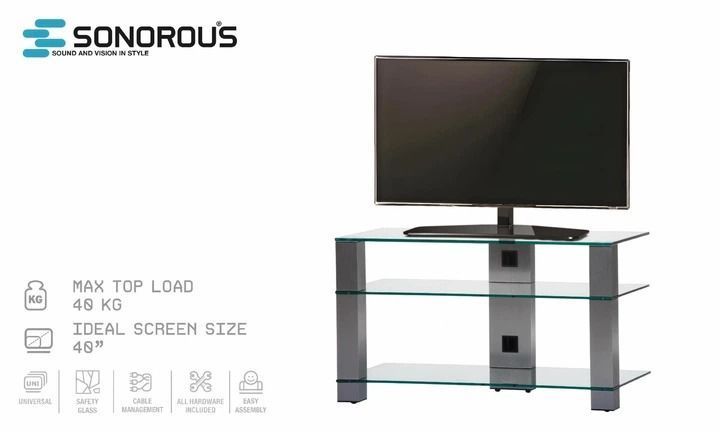 Тумба под телевизор Sonorous PL 3405-C-INX