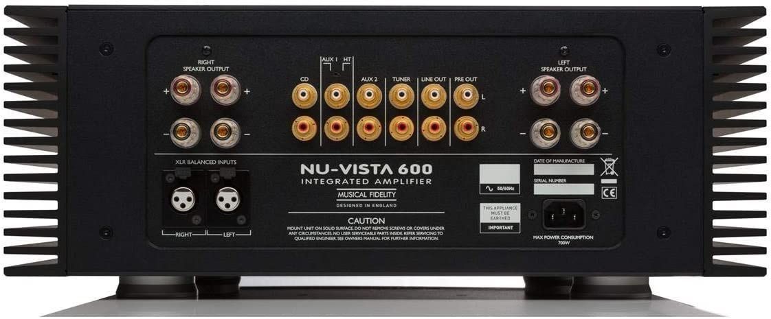 Підсилювач інтегральний Musical Fidelity Nu-Vista 600 Black