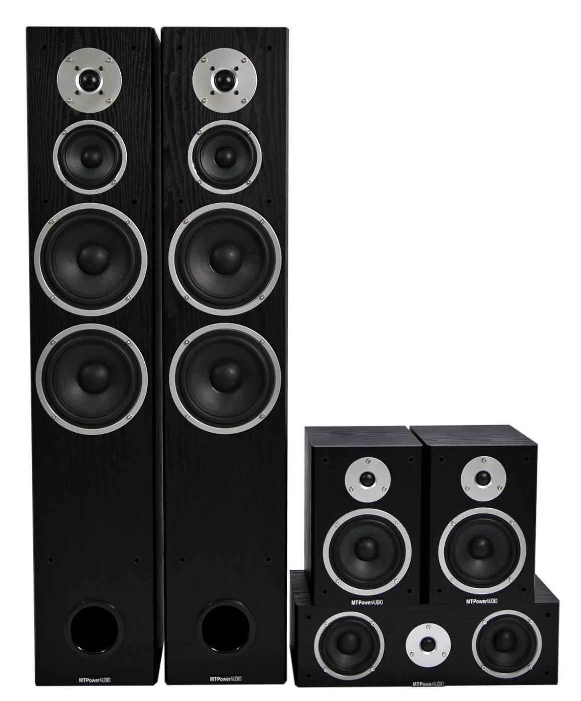 Комплект акустики 5.0 MT-Power PERFORMANCE Black