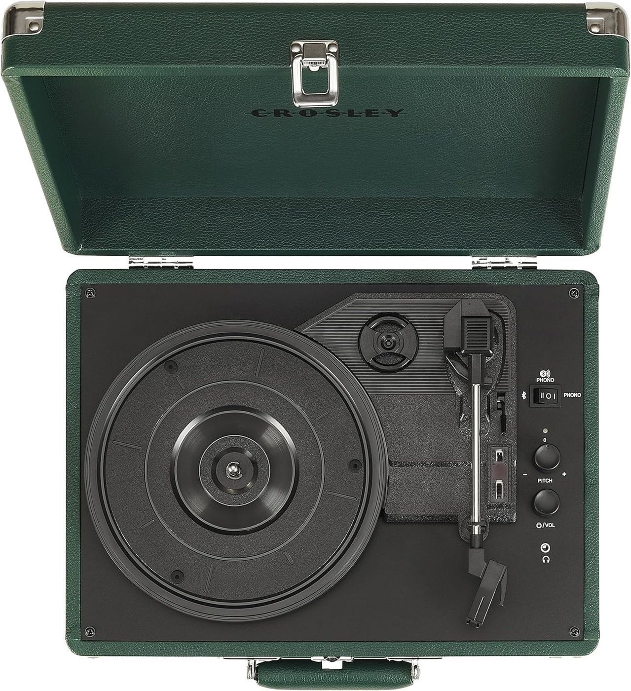 Програвач вінілу Crosley Cruiser Deluxe Emerald