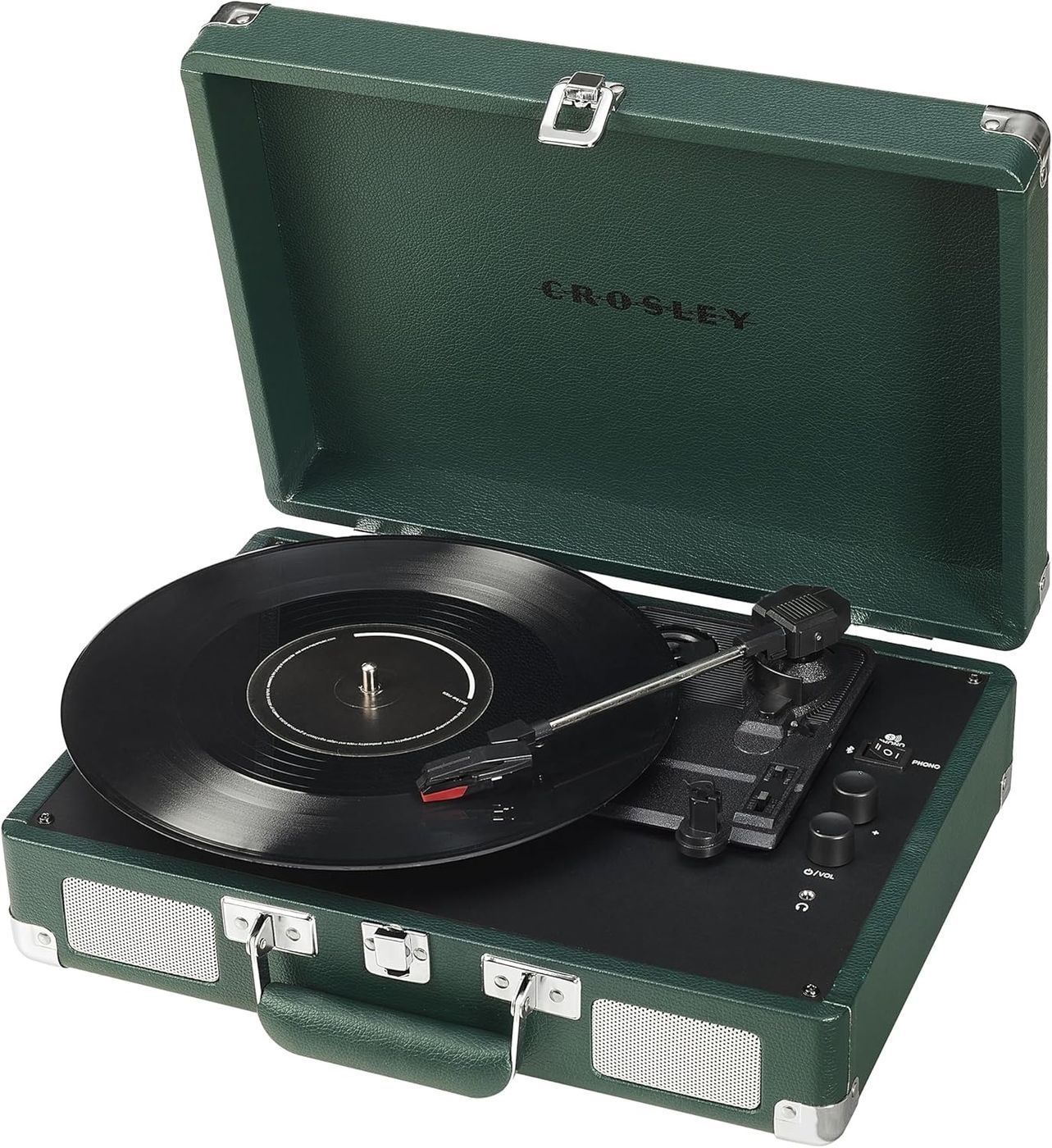 Програвач вінілу Crosley Cruiser Deluxe Emerald