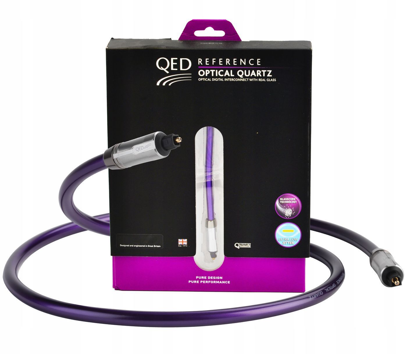 Кабель QED REFERENCE OPTICAL QUARTZ 2.0M (QE3320)