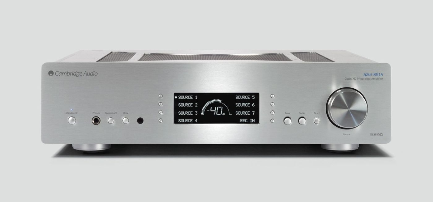 Інтегральний підсилювач Cambridge Audio Azur 851A Silver