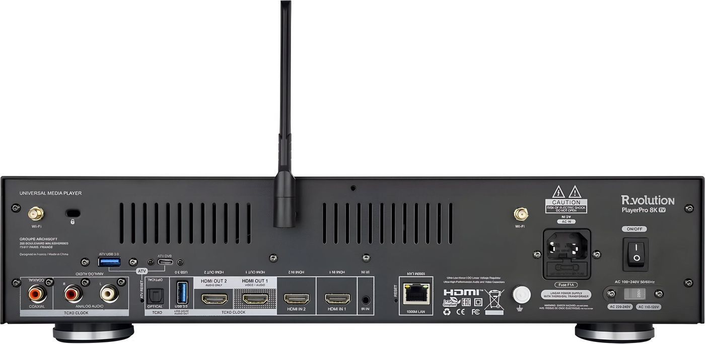 8K Медіаплеєр R_volution PlayerPro 8K TV