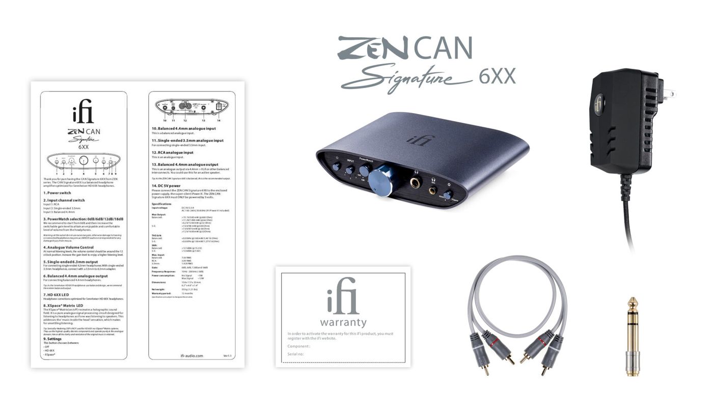 Усилитель для наушников iFi ZEN CAN Signature 6XX