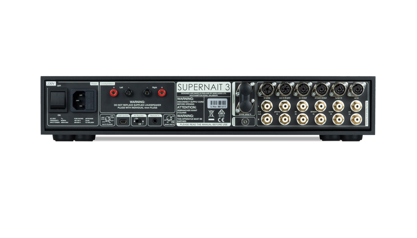 Інтегральний підсилювач Naim Audio Supernait 3