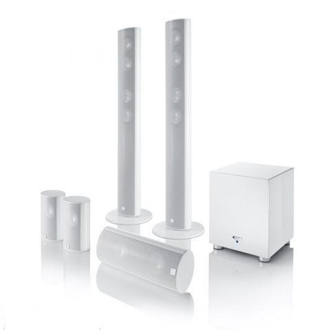Комплект акустики 5.1 Canton Movie 2050.3 White High Gloss