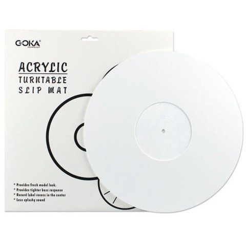 Сліпмат GOKA GK-R30 Slipmat Acrylic White