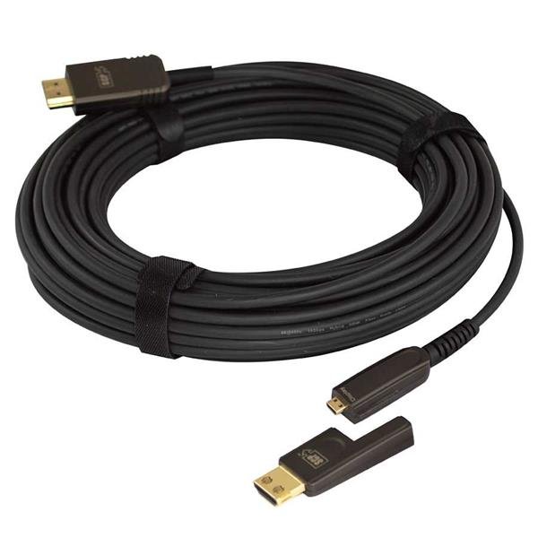 HDMI кабель SCP 995AOC-LSZH ACTIVE HDMI 2.0 Type-D 30m
