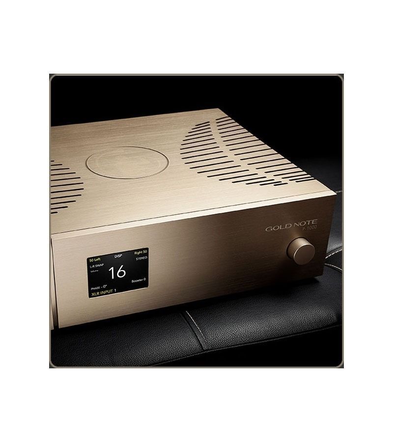 Попередній підсилювач Gold Note P-1000 MKII DELUXE Gold