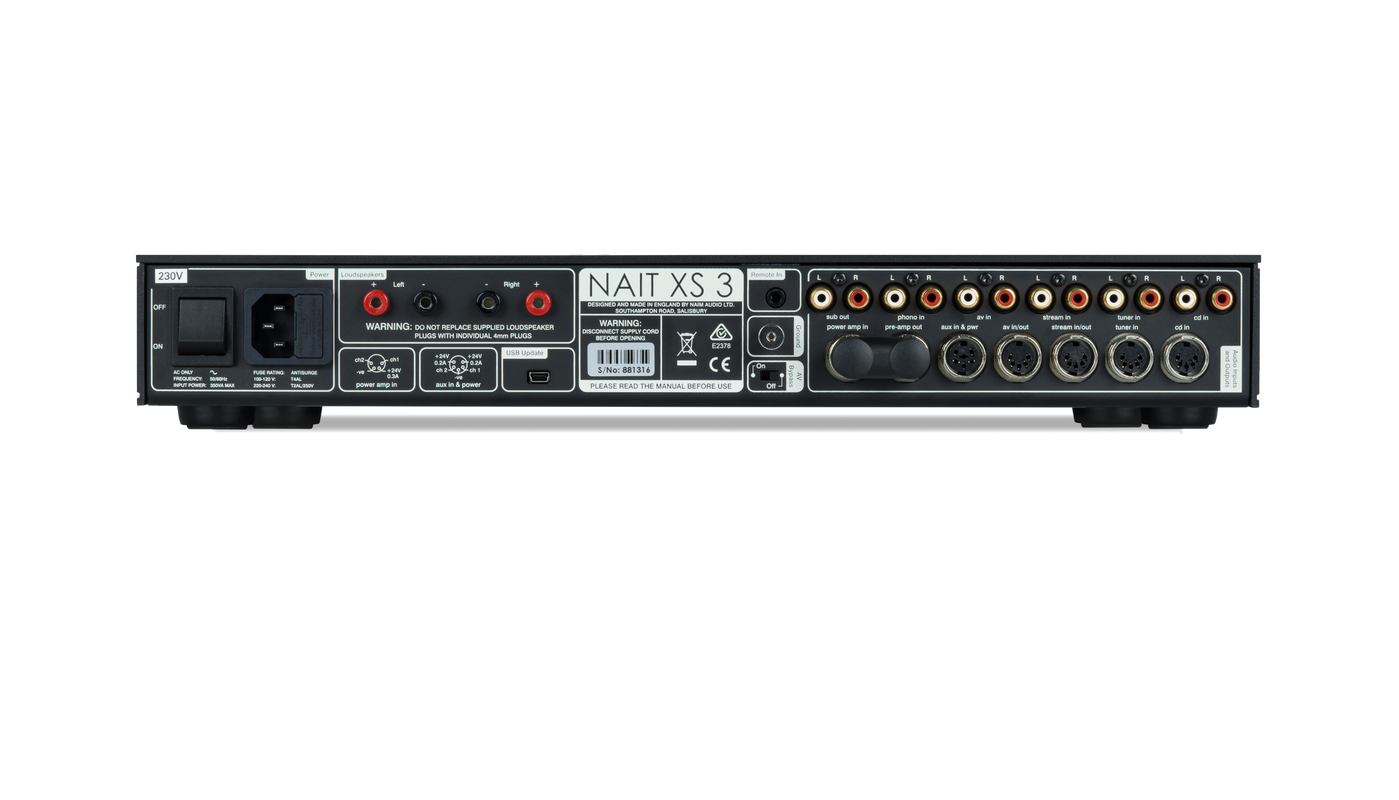 Интегральный усилитель Naim Audio Nait XS3