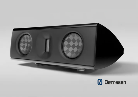 Центральный канал B&oslash;rresen X-Center Black High Gloss