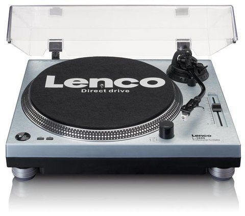 Вініловий програвач Lenco L-3809Me Metallic blue