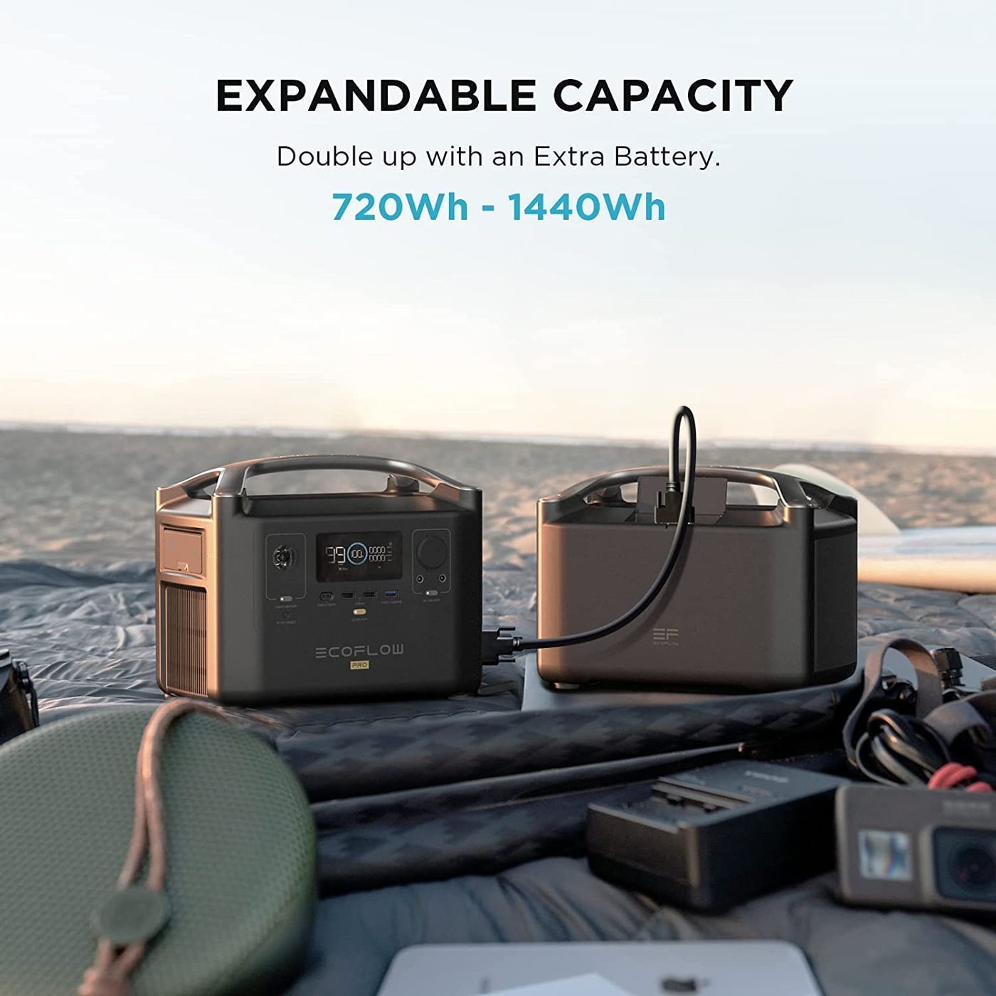 Зарядная станция EcoFlow RIVER Pro 720Wh (EFRIVER600PRO)