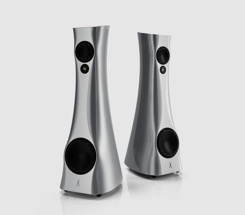 Акустика Estelon X Diamond Mk II Silver Pure Alu Liquid Gloss