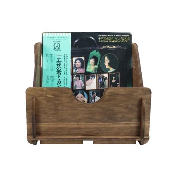 Коробка для пластинок GOKA GK-R35B Angled Vinyl Record Box (Blackened)