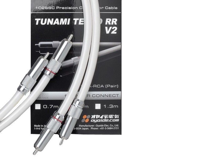Межблочный кабель Oyaide TUNAMI TERZO RR V2 RCA 1.3m