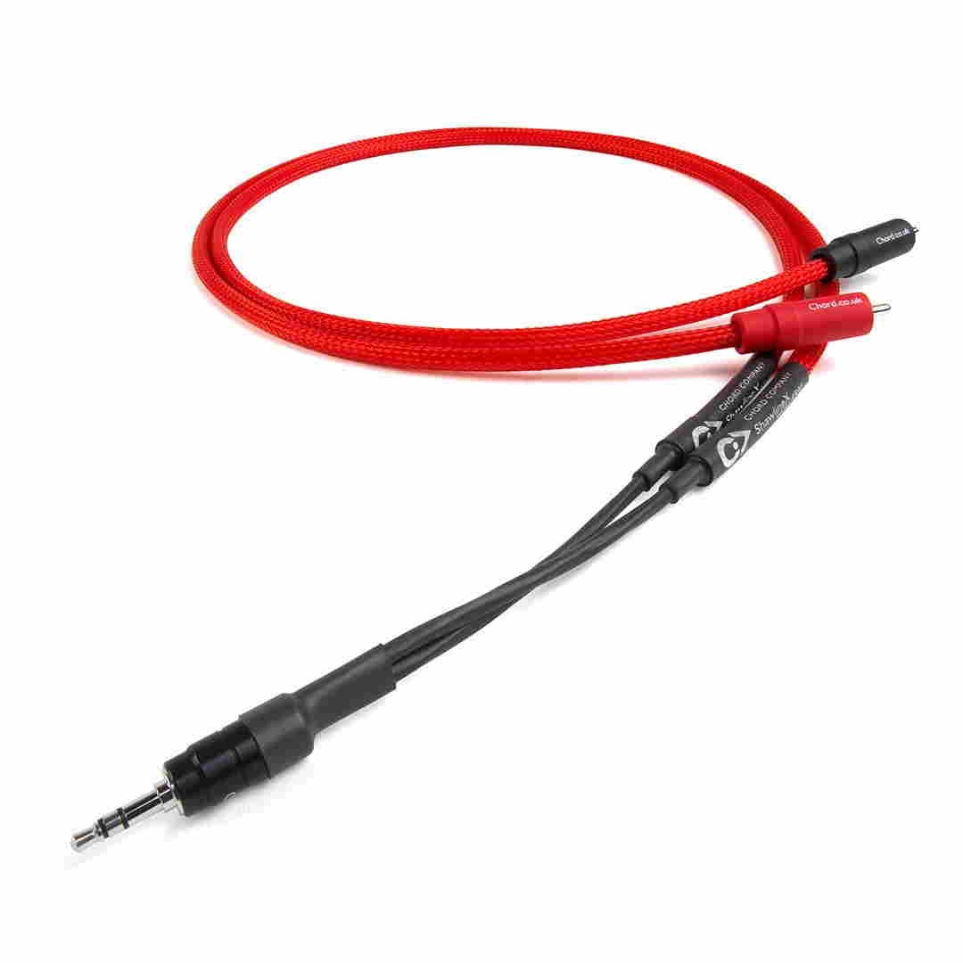 Межблочный кабель Chord ShawlineX 3.5mm minijack to 2RCA 1m