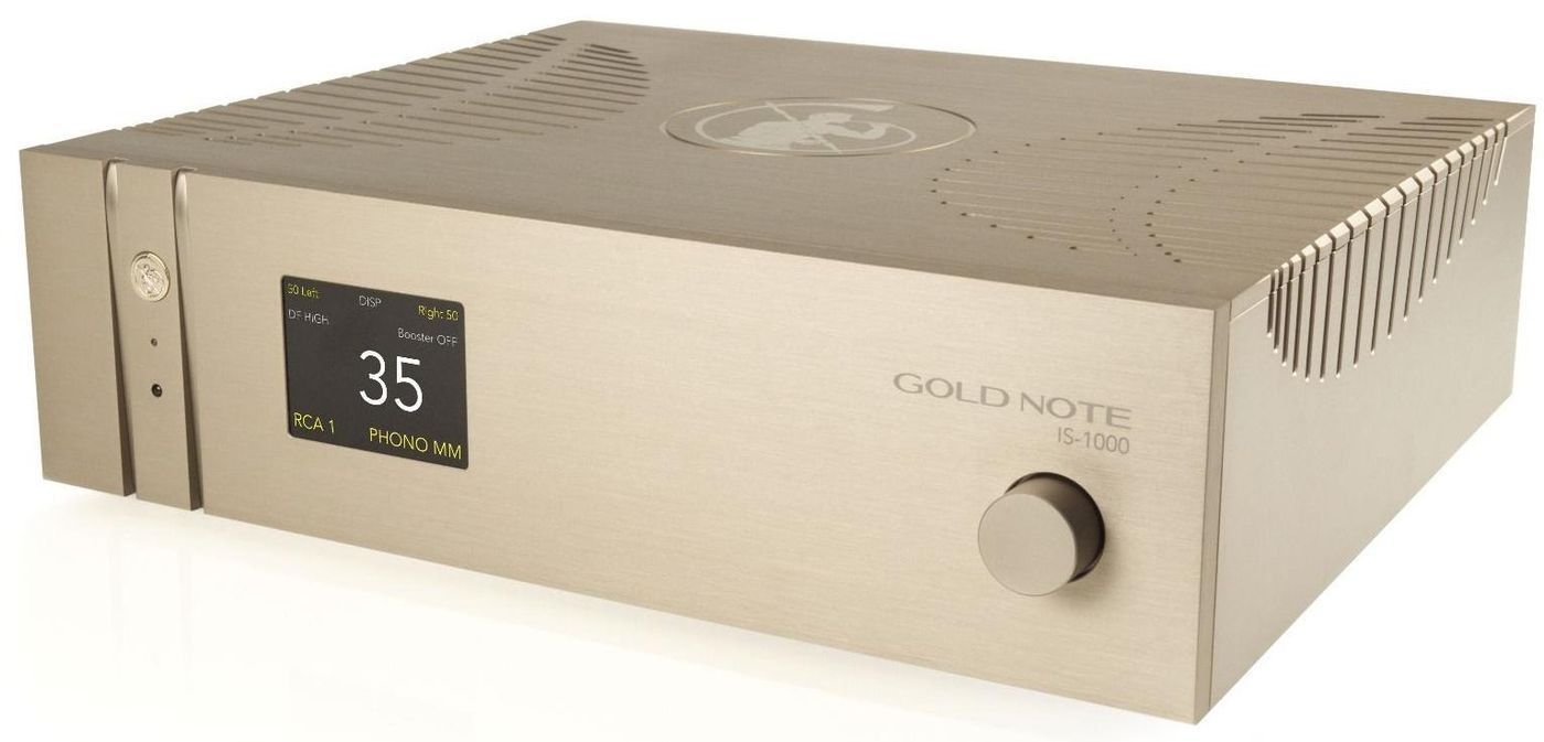 Стерео усилитель Gold Note IS-1000 Line Gold