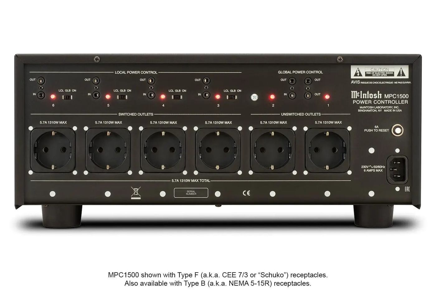 Консоль живлення Mcintosh MPC1500
