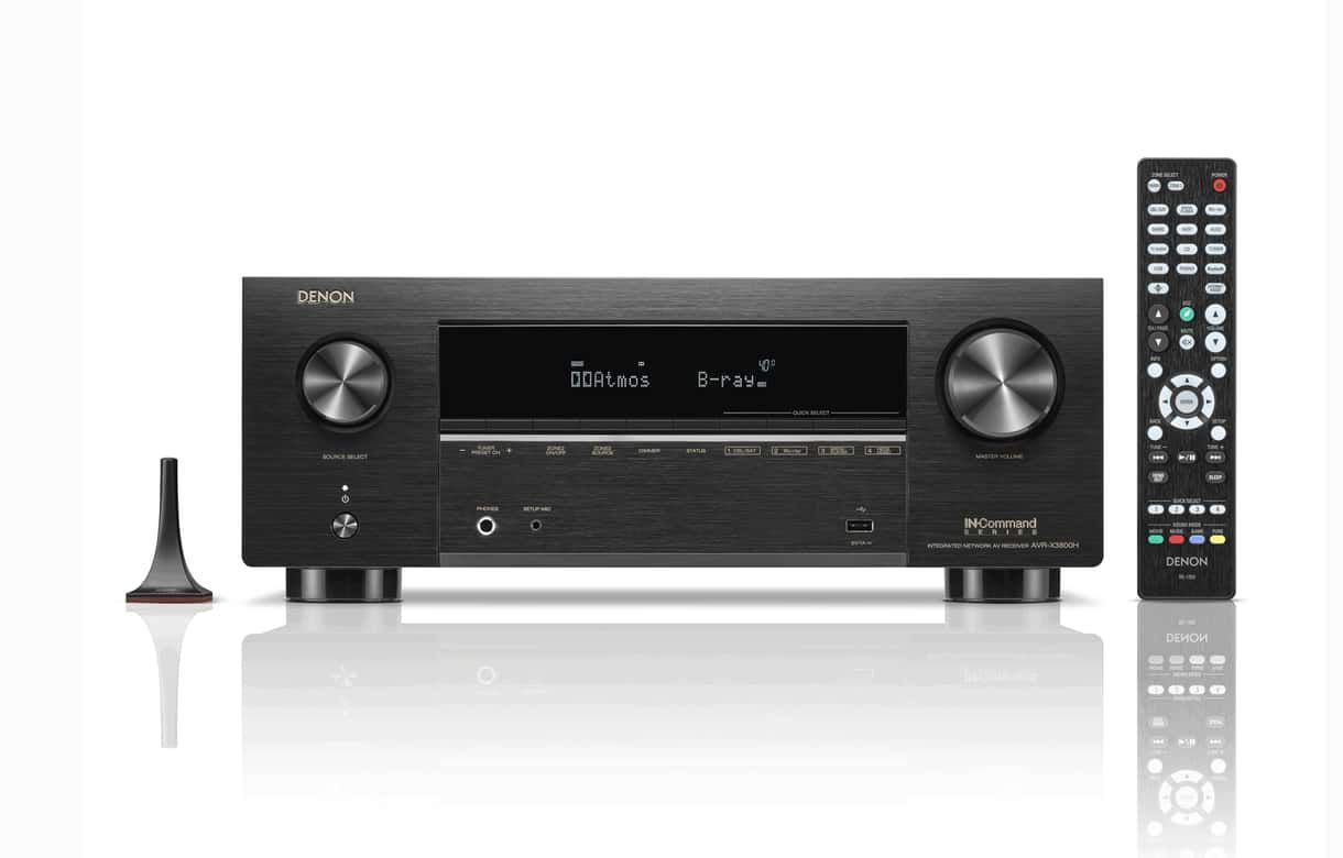 AV Ресівер Denon AVC-X3800H Black