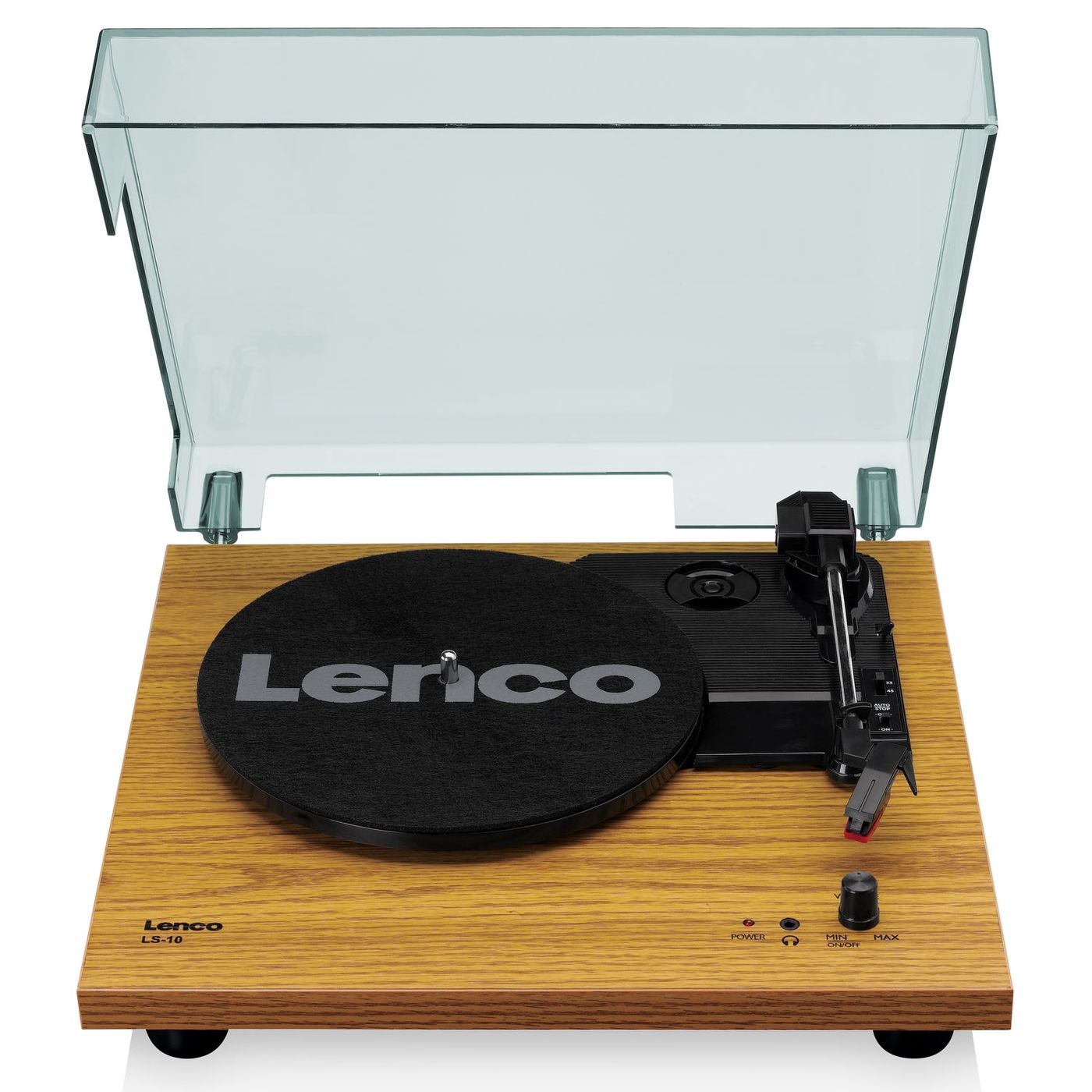 Виниловый проигрыватель Lenco LS-10WD Wood