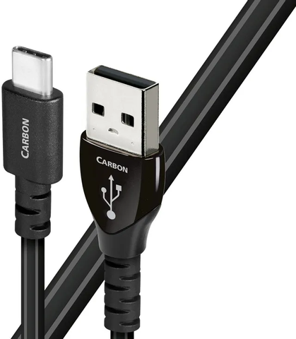 Кабель AUDIOQUEST hd 0.75m, USB 2.0 Carbon C > A