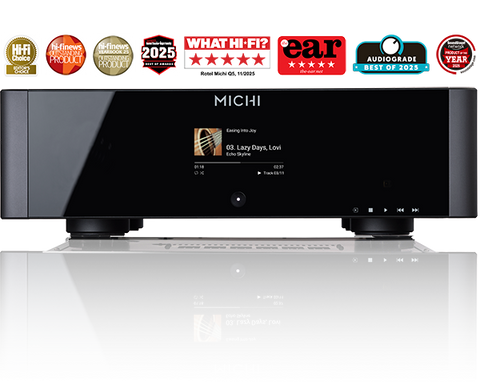 CD проигрыватель с ЦАП Rotel Michi Q5 Black