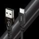 Кабель AUDIOQUEST hd 0.75m, USB 2.0 Carbon C > A