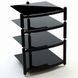 Стойка Atacama EQUINOX HI-FI RS SHELF BASE MODULE ARC GLASS Black