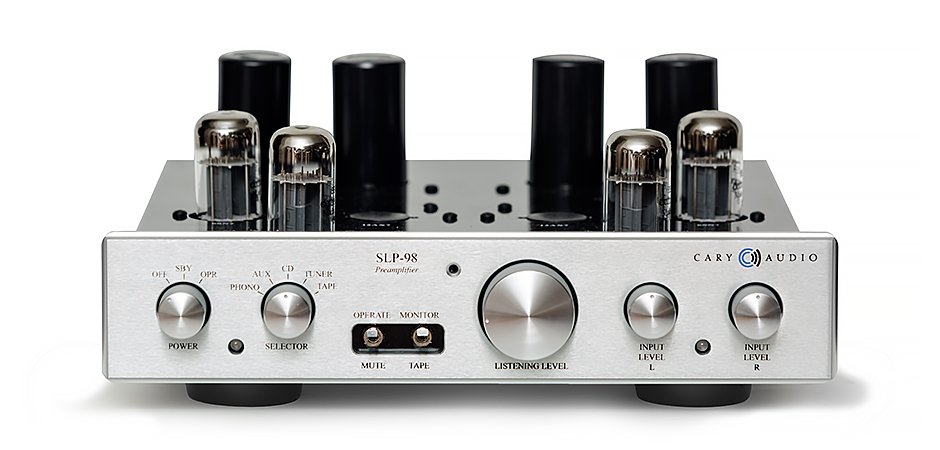 Предварительный усилитель Cary Audio SLP-98P Phono Stage Silver