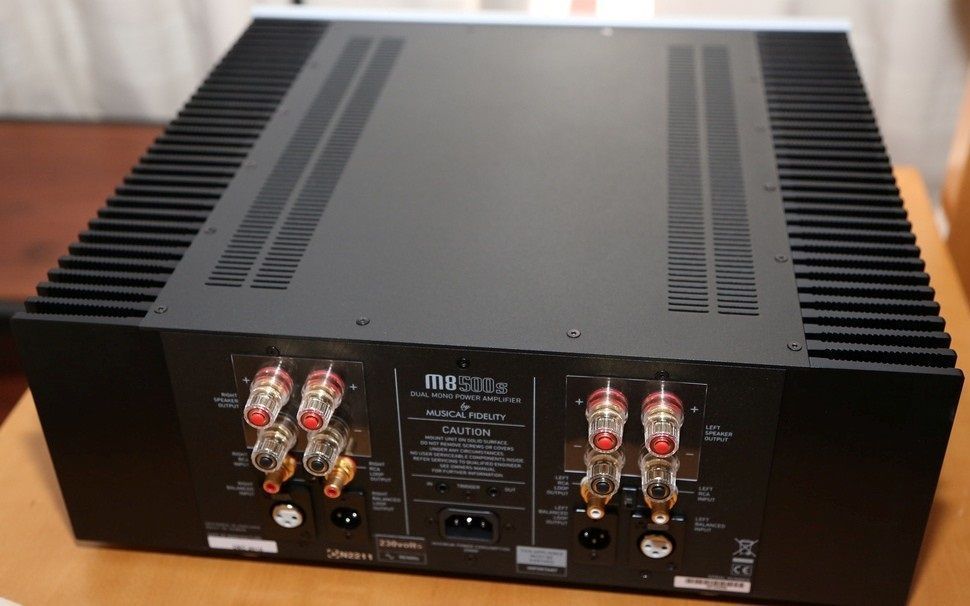 Усилитель мощности Musical Fidelity M8 500s Black