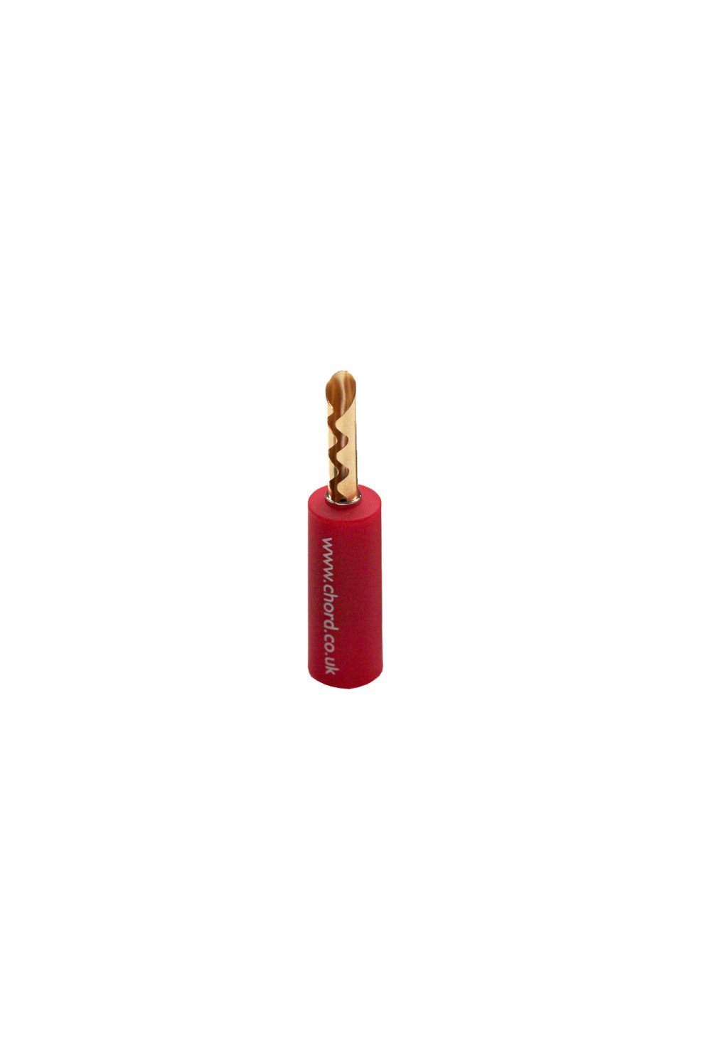 Разъем CHORD Banana Plug - Screw Type, Red (Z)