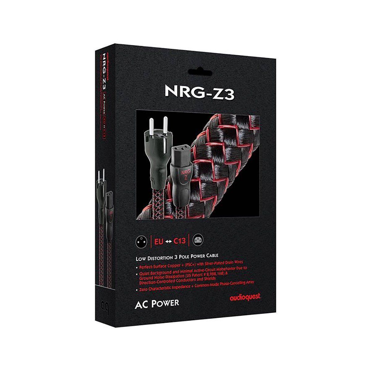 Силовой кабель AUDIOQUEST 1.0m NRG-Z3 EU