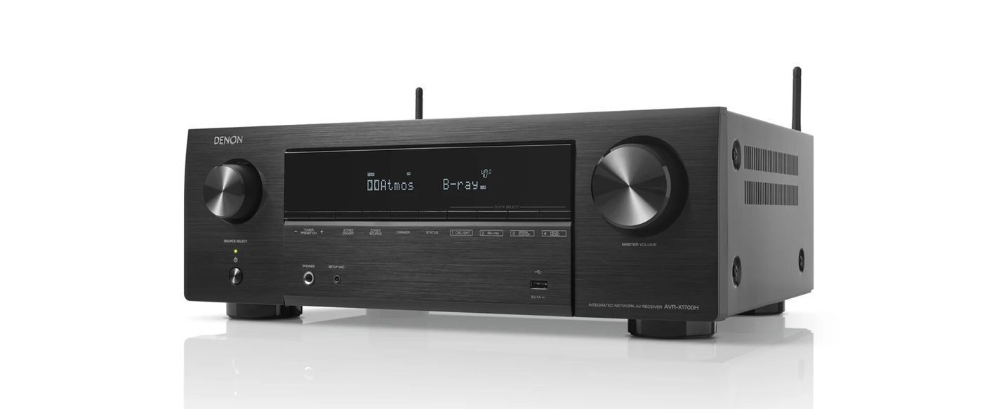 AV Ресівер Denon AVR-X1700H Black