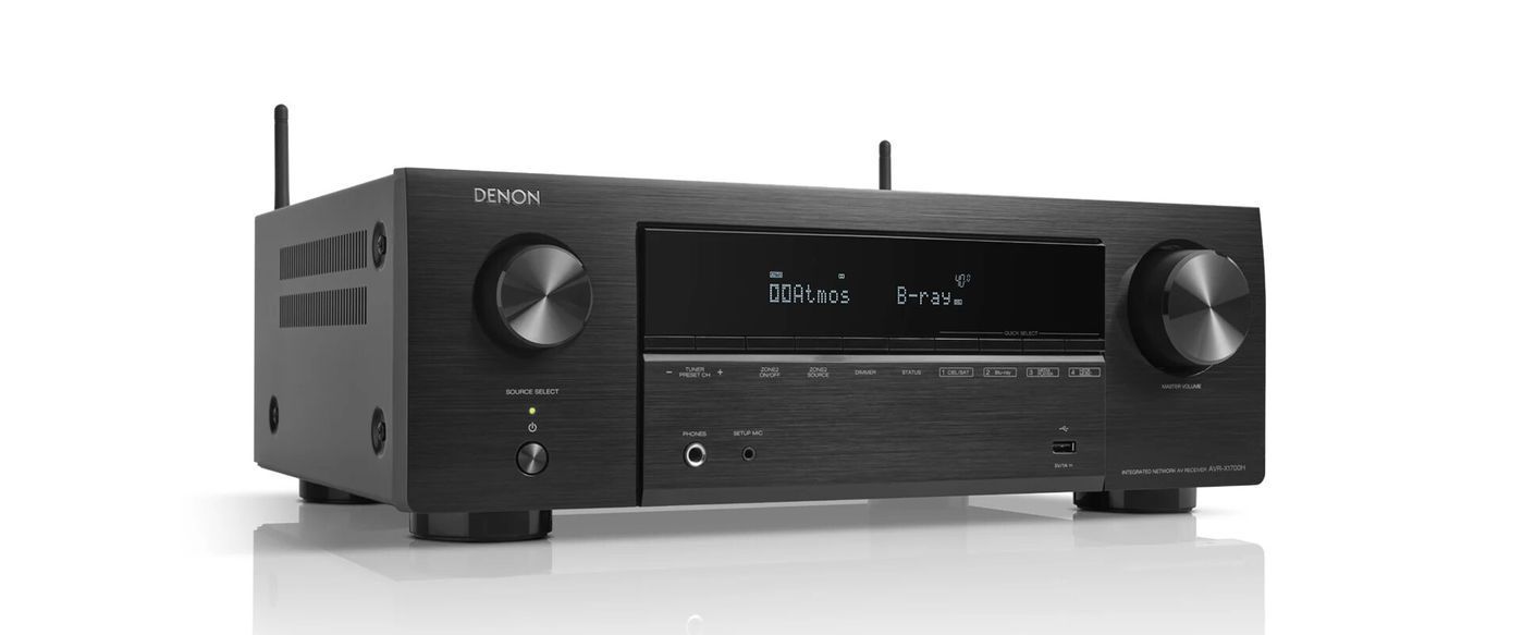 AV Ресівер Denon AVR-X1700H Black