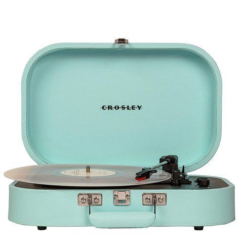 Програвач вінілу Crosley Discovery Turquoise
