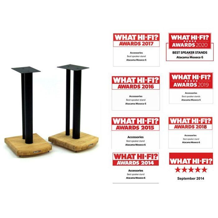 Акустические стойки Atacama MOSECO 7 Black - Natural Bamboo