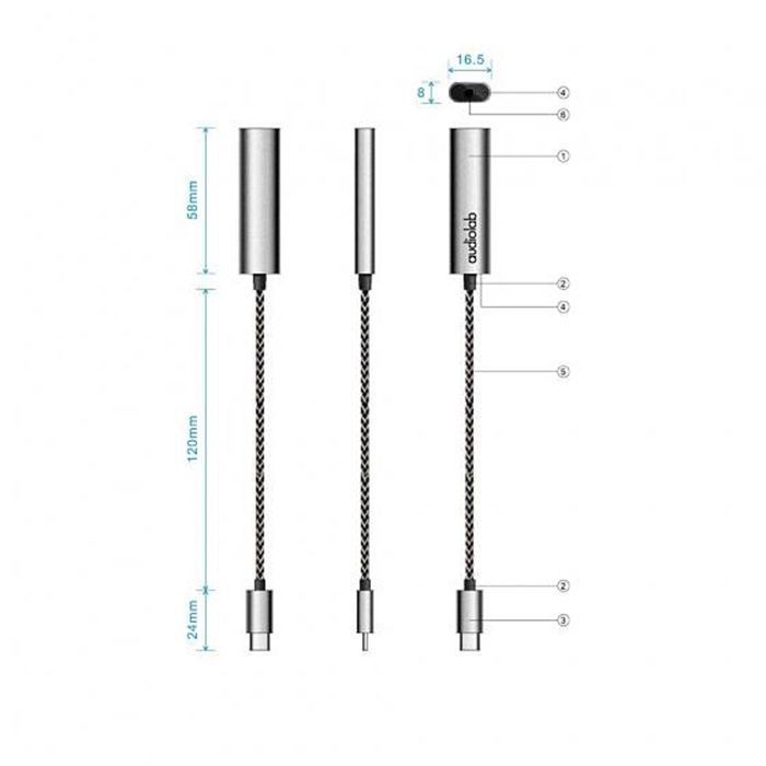 Портативний ЦАП Audiolab P-DAC